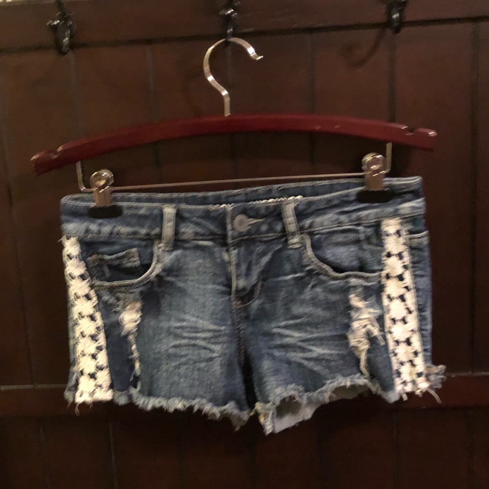 Mossimo Supply Co.  Crochet Trim Shorts Size 6